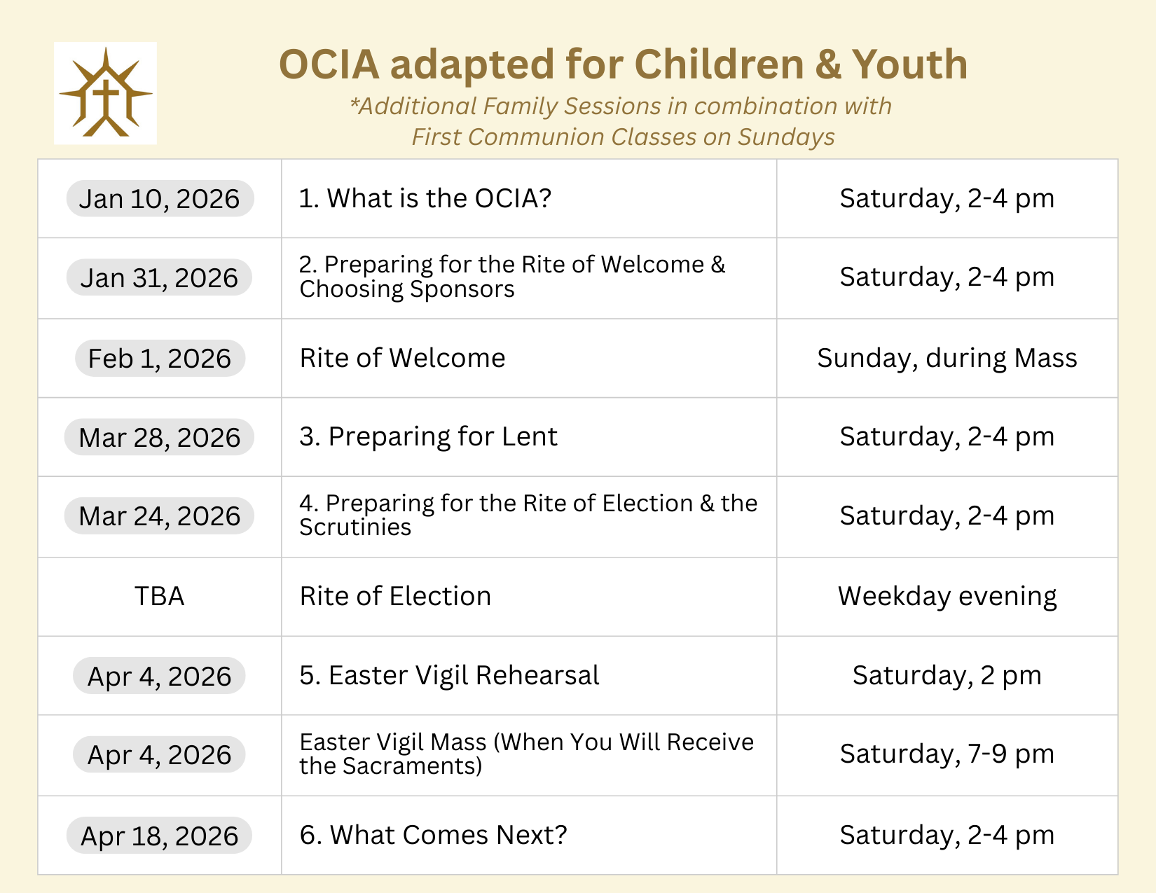 OCIA Kids 2025 ENG